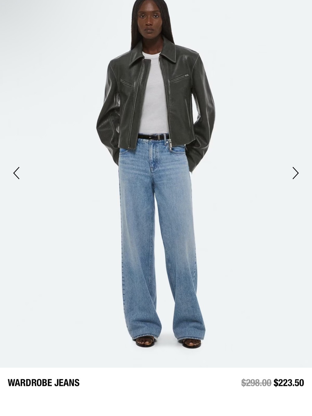 NWT Helmut Lang Wardrobe Jeans